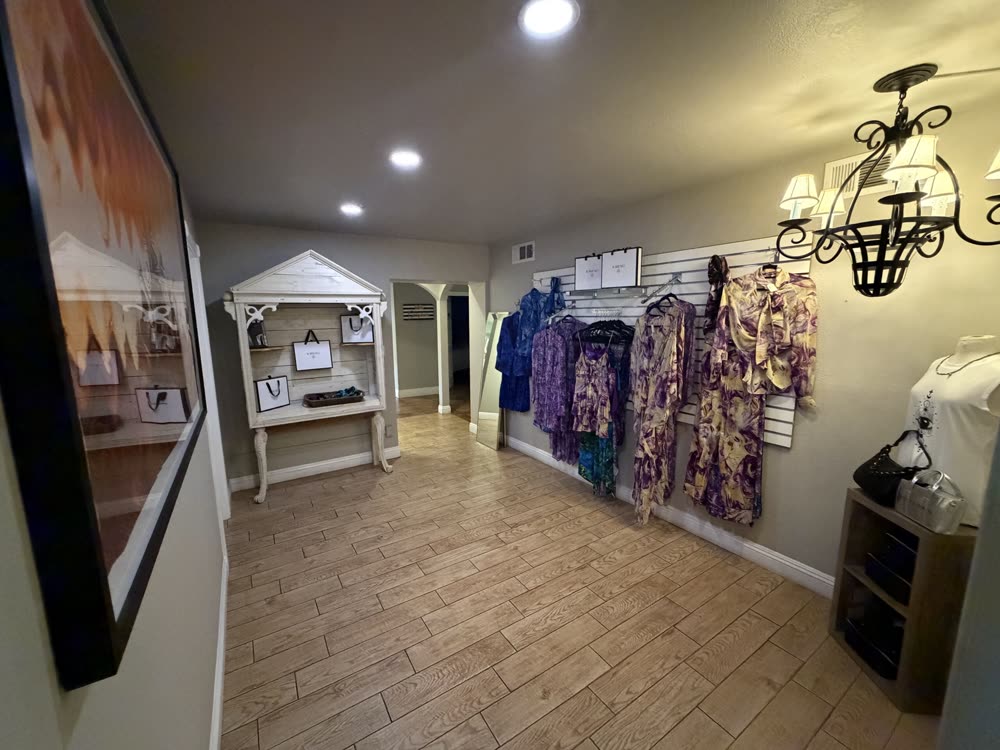 Retail and skincare in the boutique